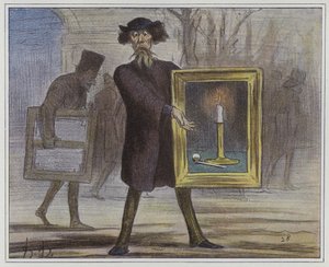 Ils ont rejeté ça...les ignorants! - Honore circle of Daumier